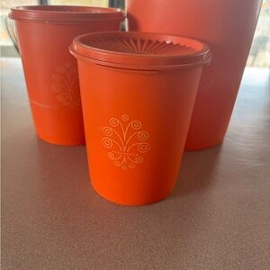 Vintage Tupperware Storage Set
